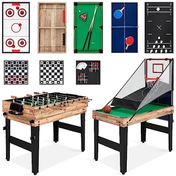 Best Choice 13-in-1 Game Table Set - Ultimate Family Fun & Entertainment