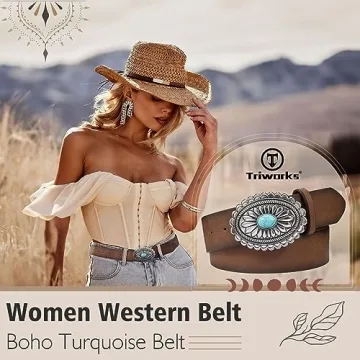 Delicate Turquoise Belt for Stylish Cowgirls and More