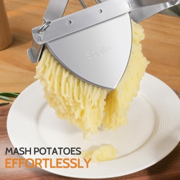 Sopito Steel Potato Ricer for Home and Commercial Use