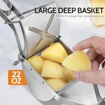 Sopito Steel Potato Ricer for Home and Commercial Use