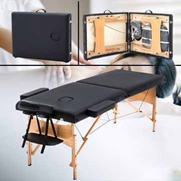 BestMassage Portable Adjustable Spa Bed for Professionals
