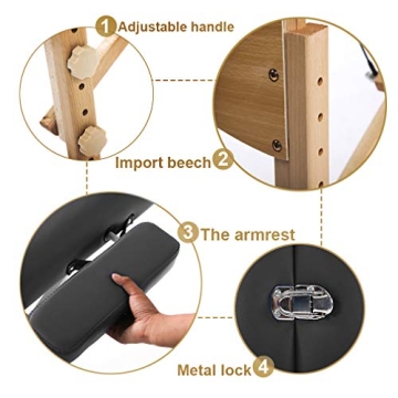 BestMassage Portable Adjustable Spa Bed for Professionals