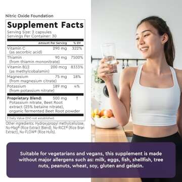 Berkeley Life Nitric Oxide Booster with Beetroot Powder