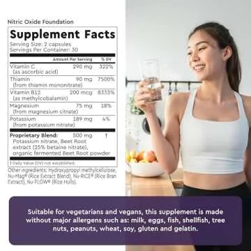 Berkeley Life Nitric Oxide Booster with Beetroot Powder