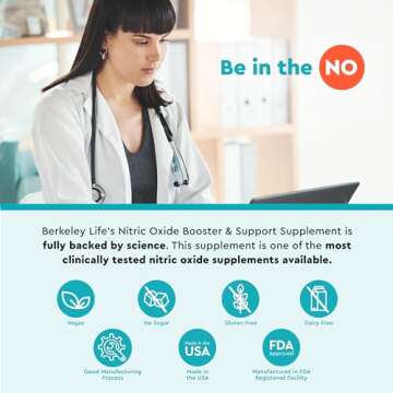 Berkeley Life Nitric Oxide Booster with Beetroot Powder