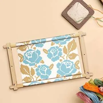 Needlepoint Embroidery Frame 12 x 21 Inch Craft Tool