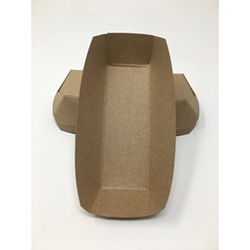Biodegradable Hot Dog Trays Eco-Friendly USA Made 250 Pack