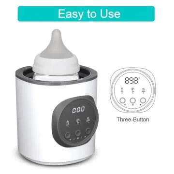 Vaundra Baby Bottle Warmer - Fast, Safe & Multifunctional
