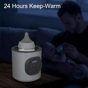 Vaundra Baby Bottle Warmer - Fast, Safe & Multifunctional
