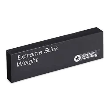 Better Hockey Extreme Pro Stick Weight - Helps You get a Harder Hockey Shot and Quicker Hands - Adjustable Weights - Two Straps Keep it in Place for Secure Use - Used by The Pros