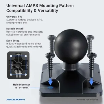 ARKON Clamp Mount - Secure Tablet Holder for All Devices