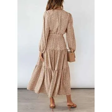 Boho Leopard Print Maxi Dress for Perfect Elegance