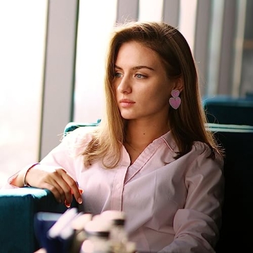 Handmade Heart Shaped Earrings for Valentine's Day