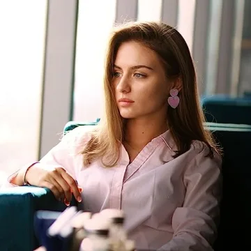 Handmade Heart Shaped Earrings for Valentine's Day