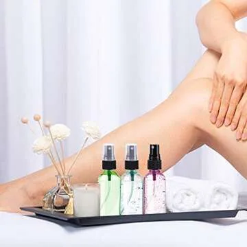 Wedama Spray Bottle - 2 oz Eco-Friendly Glass Containers