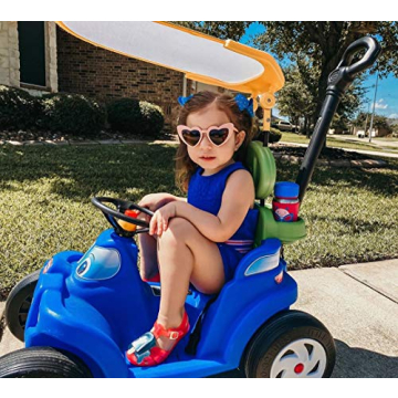 Stylish COASION Heart Sunglasses for Kids Age 2-8