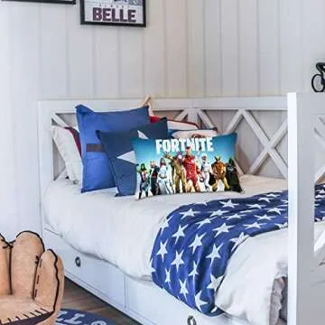 Video Game Linkage Pillowcase Pillow Case Cover Toldder Throw Pillow Cover for Decorating Living Room Sofa Bedroom 12X19 Inches