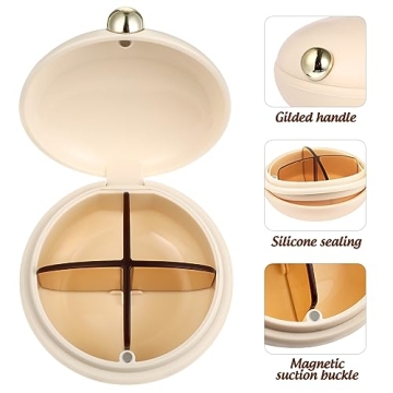 Stylish iplusmile Pill Case Organizer for Daily Use