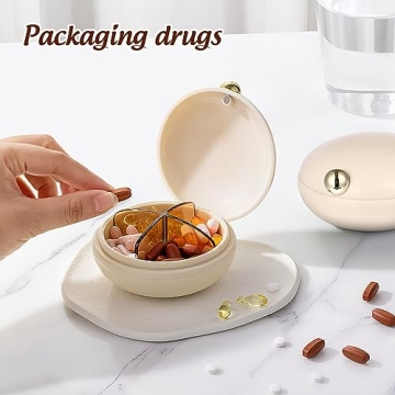 Stylish iplusmile Pill Case Organizer for Daily Use