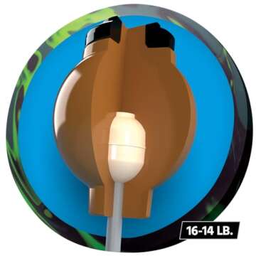 Track Cypher Bowling Ball - 15 Pounds for Ultimate Performance