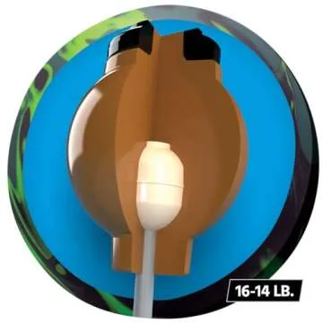 Track Cypher Bowling Ball - 15 Pounds for Ultimate Performance