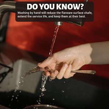 Alata Cube Gold 20-Piece Flatware Set, Forged Cutlery Set, Matte Gold Silverware Service for 4, Stainless Steel Tableware with Square Handle for Home/Restaurant, Dishwasher Safe