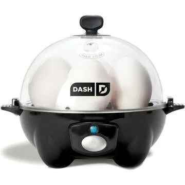DASH 6 Egg Cooker - Perfect Eggs Every Time