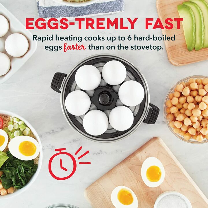DASH 6 Egg Cooker - Perfect Eggs Every Time