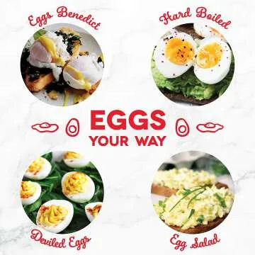DASH 6 Egg Cooker - Perfect Eggs Every Time