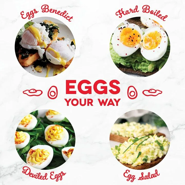 DASH 6 Egg Cooker - Perfect Eggs Every Time