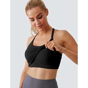 MathCat Seamless Workout Tank Top for Women with Built-in Bra