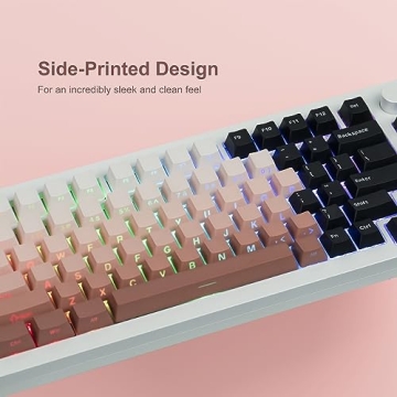 XVX PBT Side Print Keycap Set for Mechanical Keyboards