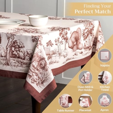 Maison d'Hermine Cotton Tablecloth for Every Occasion