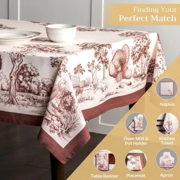 Maison d'Hermine Cotton Tablecloth for Every Occasion