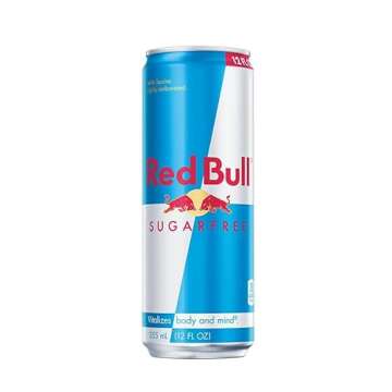 Red Bull Sugar Free Energy Drink with 114mg Caffeine plus Taurine & B Vitamins, 12 Fl Oz, Pack of 4 Cans