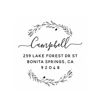 Personalized LOMENTICS Self Inking Address Stamp - 18 Designs