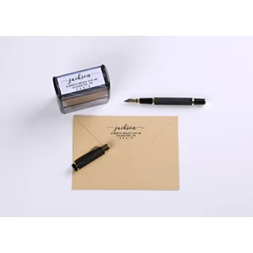 Personalized LOMENTICS Self Inking Address Stamp - 18 Designs