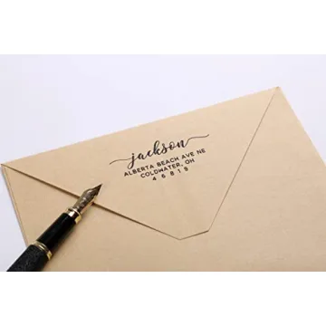 Personalized LOMENTICS Self Inking Address Stamp - 18 Designs