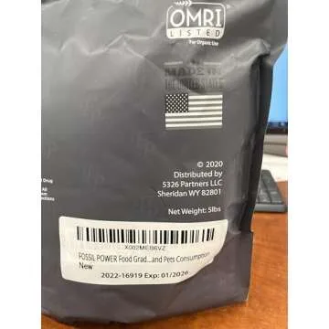 FOSSIL POWER Diatomaceous Earth Powder – 5lb Bulk - Natural Food Grade, Multi-Purpose Powder for Home, Garden, and Pets – Non-Toxic Insect Control, Odor Absorber, and More – Safe for Humans and Pets