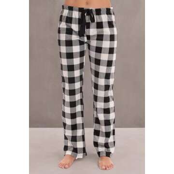 Cozy #followme Fleece Pajama Pants for Women Sleepwear