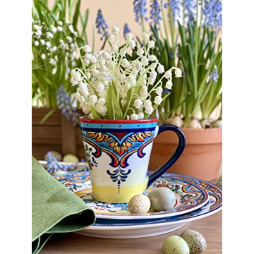 Zanzibar 16 Piece Dinnerware Set - Floral Design