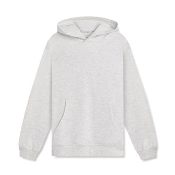 KUT & SO Women’s Cozy Fleece Pullover Hoodie in Heather Gray