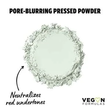 NYX PROFESSIONAL MAKEUP HD Finishing Powder, Pressed Setting Powder - Mint Green