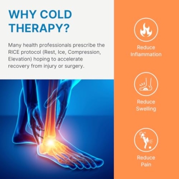 NatraCure Cold Therapy Socks for Foot Pain Relief