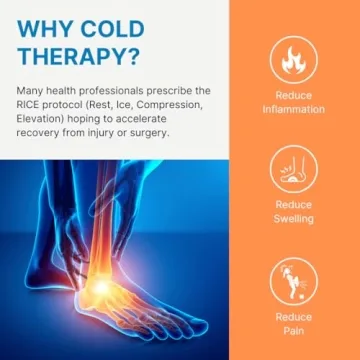 NatraCure Cold Therapy Socks for Foot Pain Relief
