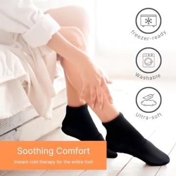 NatraCure Cold Therapy Socks for Foot Pain Relief