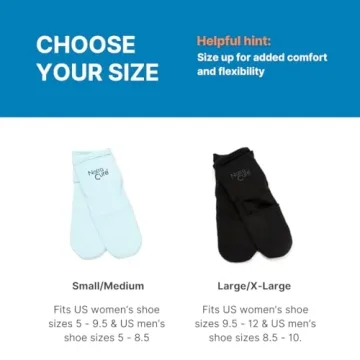 NatraCure Cold Therapy Socks for Foot Pain Relief