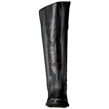Sam Edelman Women's Penny Classic Equestrian Boot - Luxurious Black Leather