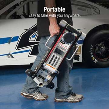 SUNEX TOOLS 6603ASJ 3 Ton Aluminum Lift