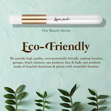 Lyon Lash Eyelash Extension Shampoo, Gentle Formula Paraben Free, Oil Free Foam Cleanser Kit | Remove Eye Makeup | Salon And Home Use